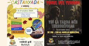 La Festa de la Castanyada 2024 i el Tnel del Terror arriben a lArbo el dijous 31 doctubre